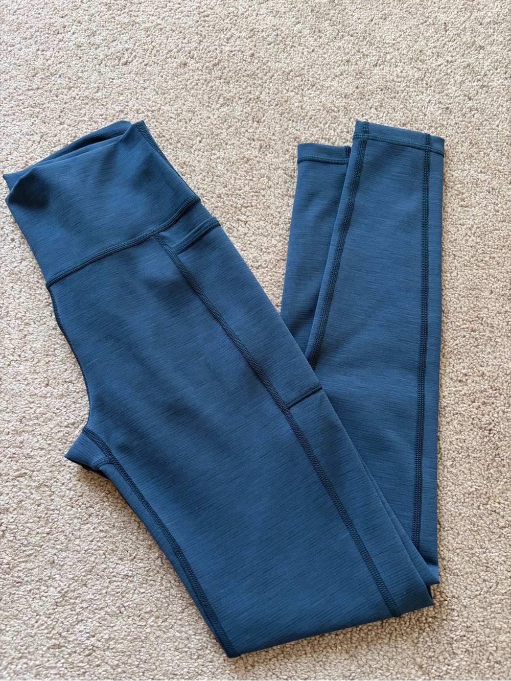 🦋 SWEATY BETTY - Small Leggings - Super Sculpt - BEETLE BLUE - NWT